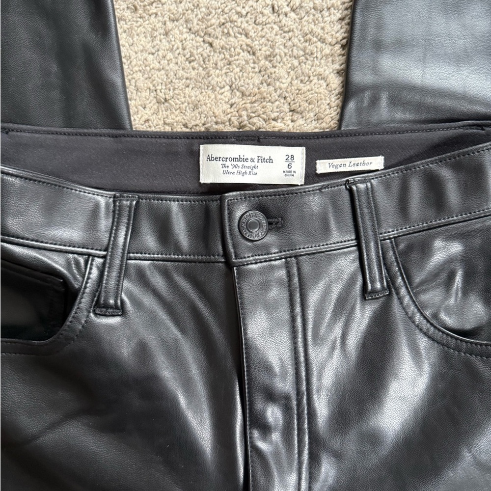 LIKE NEW ABERCROMBIE Leather Pants